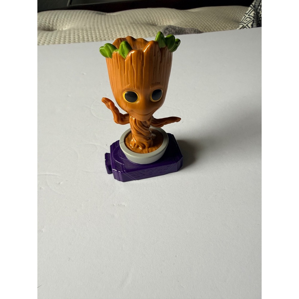 Marvel Groot 2020 McDonalds Happy Meal Toy Figure Purple Base Guardians Galaxy